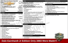 2004 Chevrolet Monte Carlo SS Supercharged