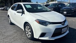 2016 Toyota Corolla LE