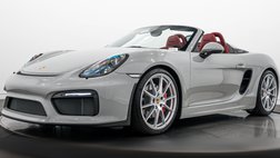 2016 Porsche Boxster Spyder