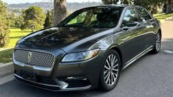 2018 Lincoln Continental Select