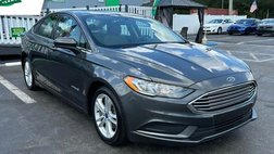 2018 Ford Fusion Hybrid SE