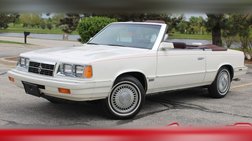 1986 Dodge 600 ES Turbo